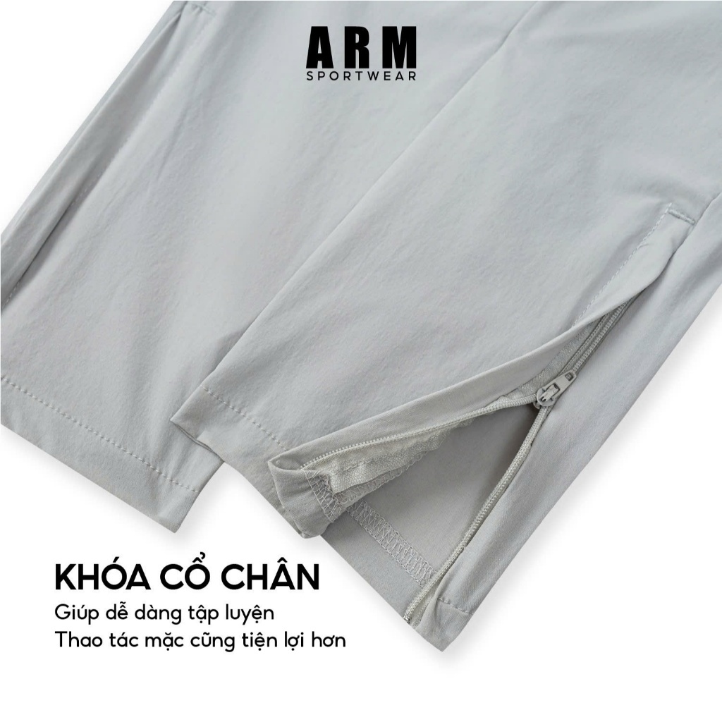 Quần Dài Nam ARM Ultra Pants Chất Vải Gió Thể Thao Cao Cấp Khỏe Khoắn,Cạp Chun,Vận Động Thoải Mái
