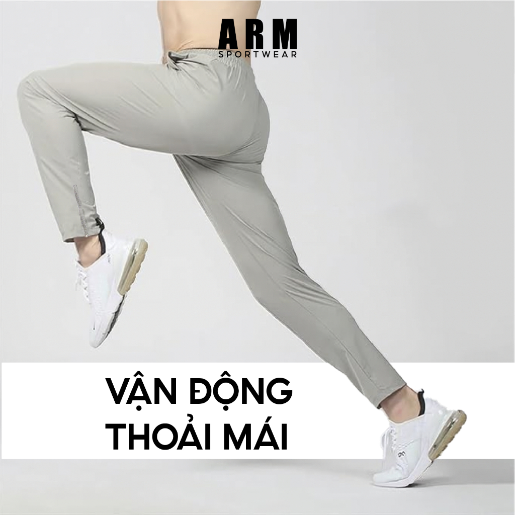 Quần Dài Nam ARM Ultra Pants Chất Vải Gió Thể Thao Cao Cấp Khỏe Khoắn,Cạp Chun,Vận Động Thoải Mái