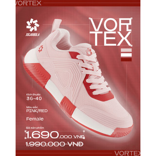 Giày pickleball nam Jogarbola Vortex, upper vải dệt thoáng khí, khung TPU ổn định, đế Phylon nhẹ