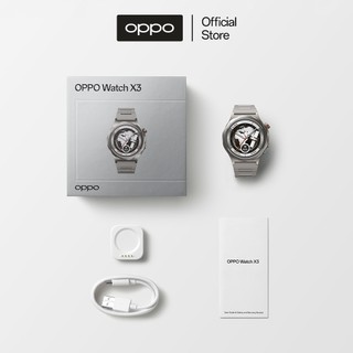 Đồng hồ OPPO Watch X3 (OWWE261) có kết nối NFC, Wifi - Hàng chính hãng