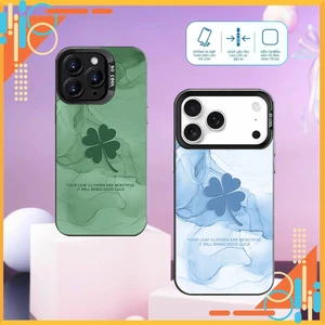 Ốp Lưng iPhone IMD CỎ 4 LÁ MỚI, Chống Sốc, Bảo Vệ Camera dành cho iP 7/8/X/XSMAX/11/12/13/14/15/16/17/Pro/Max