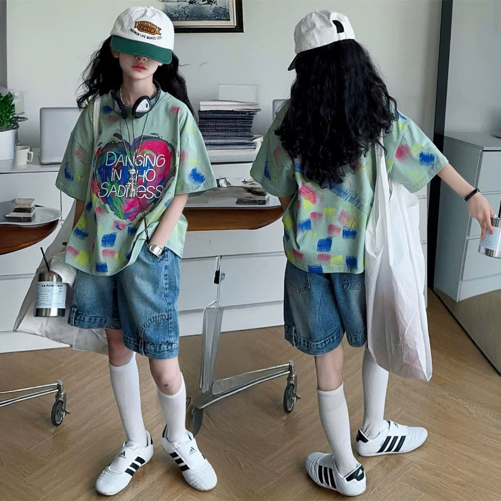 QUẦN ÁO TRẺ EM PHÓNG KHOÁNG & NỔI BẬT VỚI SET ĐỒ STREET STYLE CỰC CHẤT!