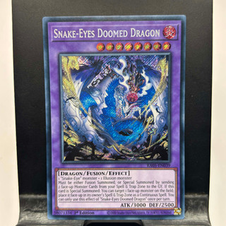 [ Bài Yugioh Chính Hãng ] Snake-Eyes Doomed Dragon - RA05-EN039 - Super/Ultra/Secret