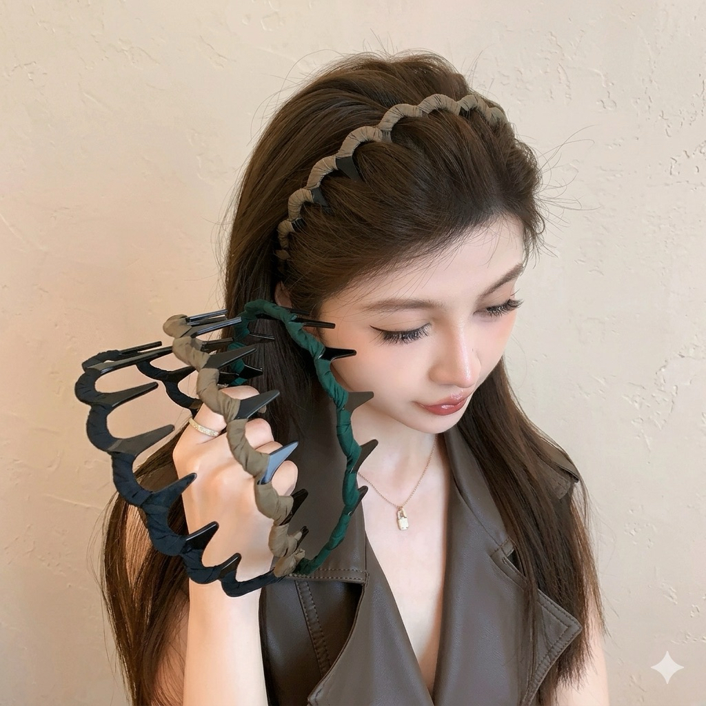 Băng đô đeo đầu không trượt cổ điển dành cho nữ