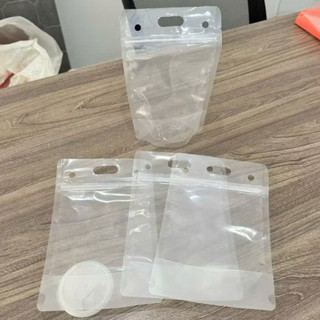 ComBo( 3Kg) Túi zipper trong suốt đựng trà sữa,trà chanh,trà trái cây
