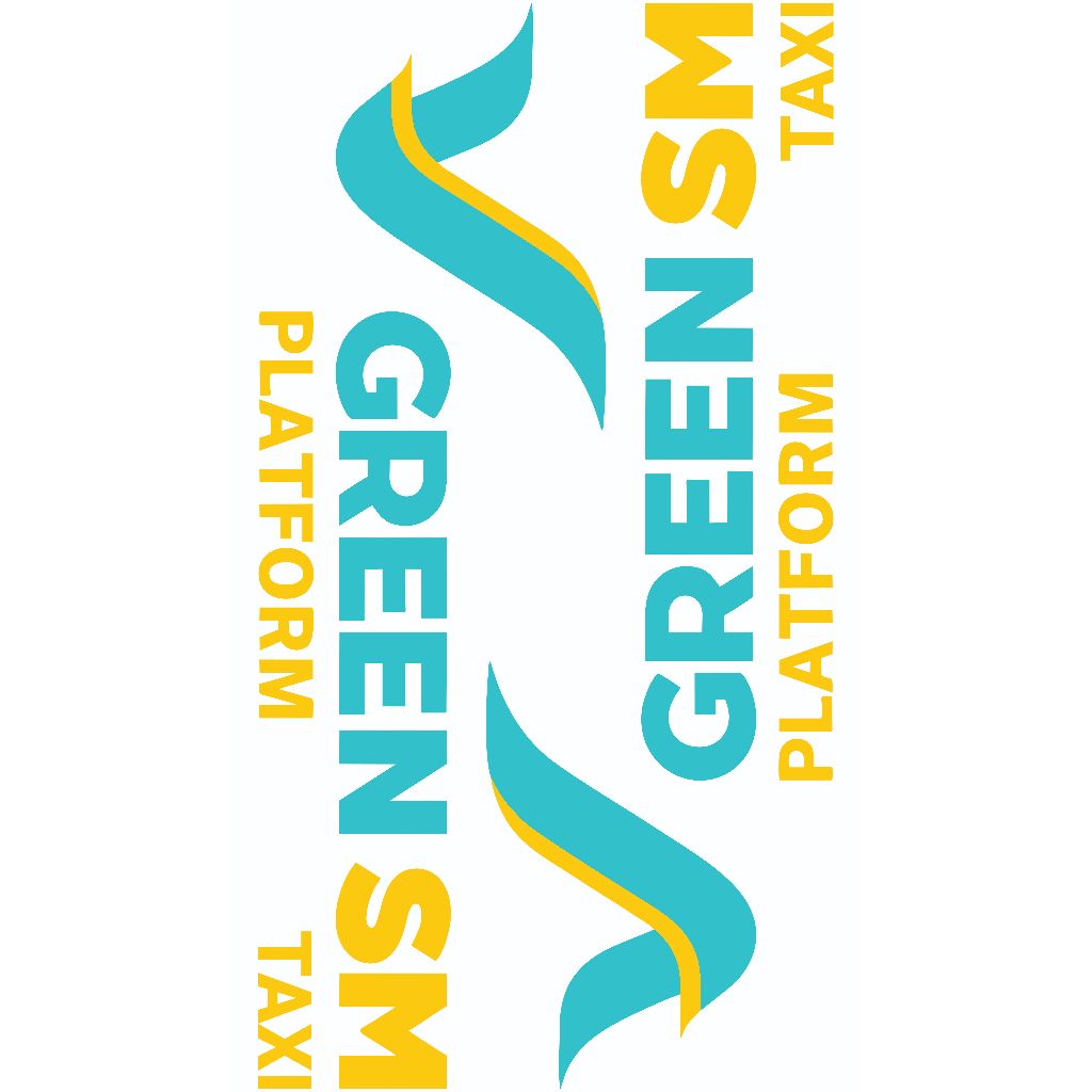 Tem Logo Green SM, Mẫu mới của Xanh SM, dán Ôtô, Xe máy, Mũ Bảo Hiểm