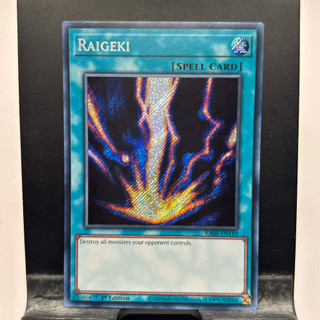 [ Bài Yugioh Chính Hãng ] Raigeki - RA05-EN110 - Super/Ultra/Secret