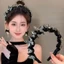 Cài Tóc Đính Đá Bướm Sang Trọng Cao Cấp - Bờm Tóc Nữ Dự Tiệc Phong Cách Tiểu Thư Hàn Quốc