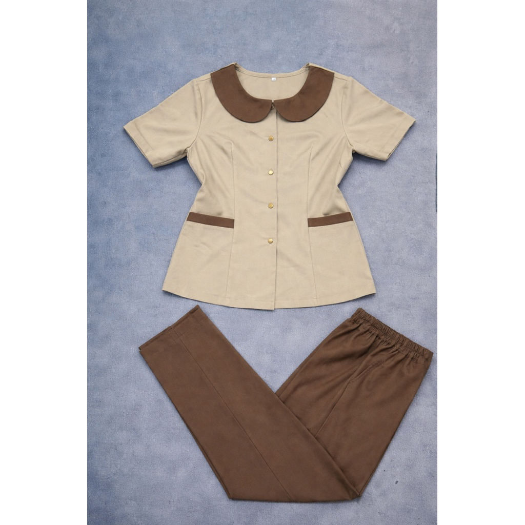 Đồng phục mầm non ( hàng thiết kế) chất cotton lạnh co dãn thoải mái mềm mịn