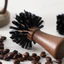Chổi vệ sinh cán gỗ làm sạch Portafilter - tay cầm cà phê