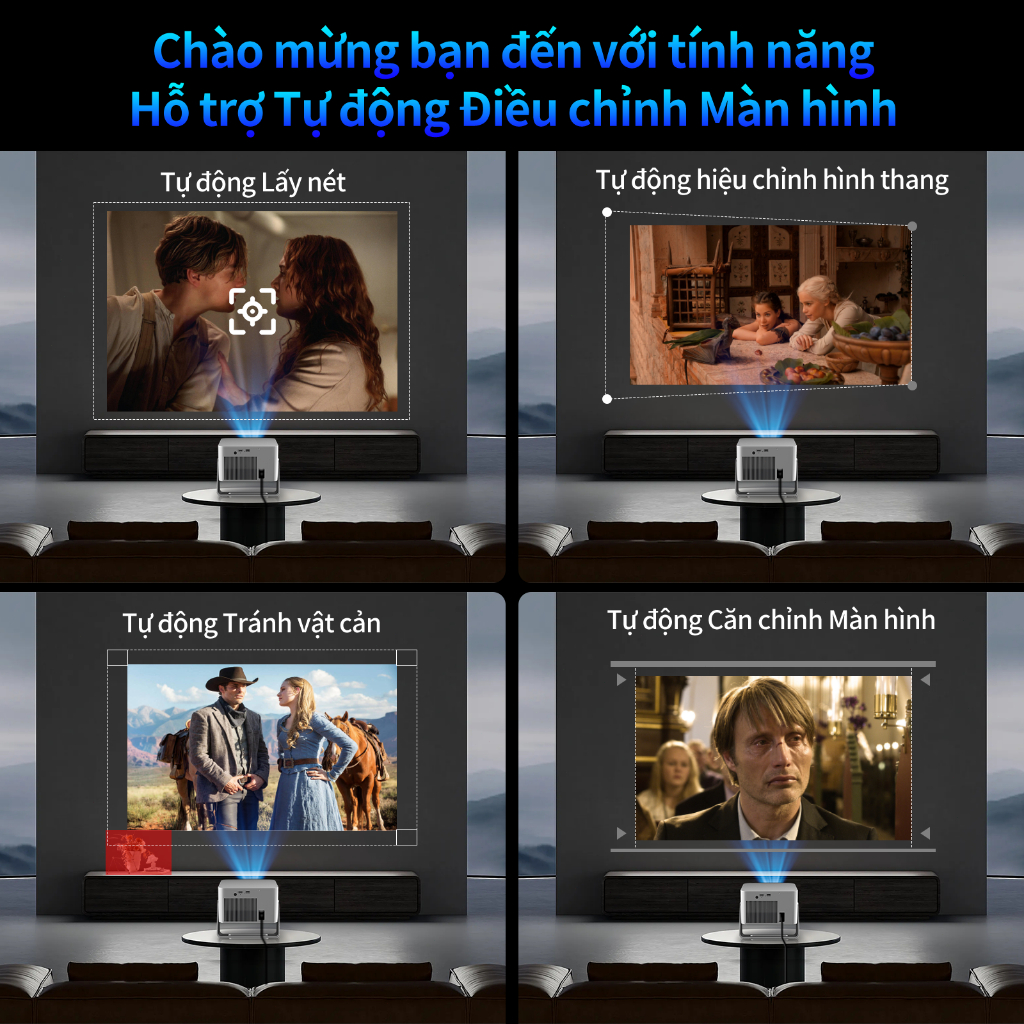 Magcubic Máy Chiếu Thông Minh HY350GT 4K 900 ANSI Google TV OS Chính Thức Netflix Độ Phân Giải Gốc 1080P Tự Động Lấy Nét | BigBuy360 - bigbuy360.vn