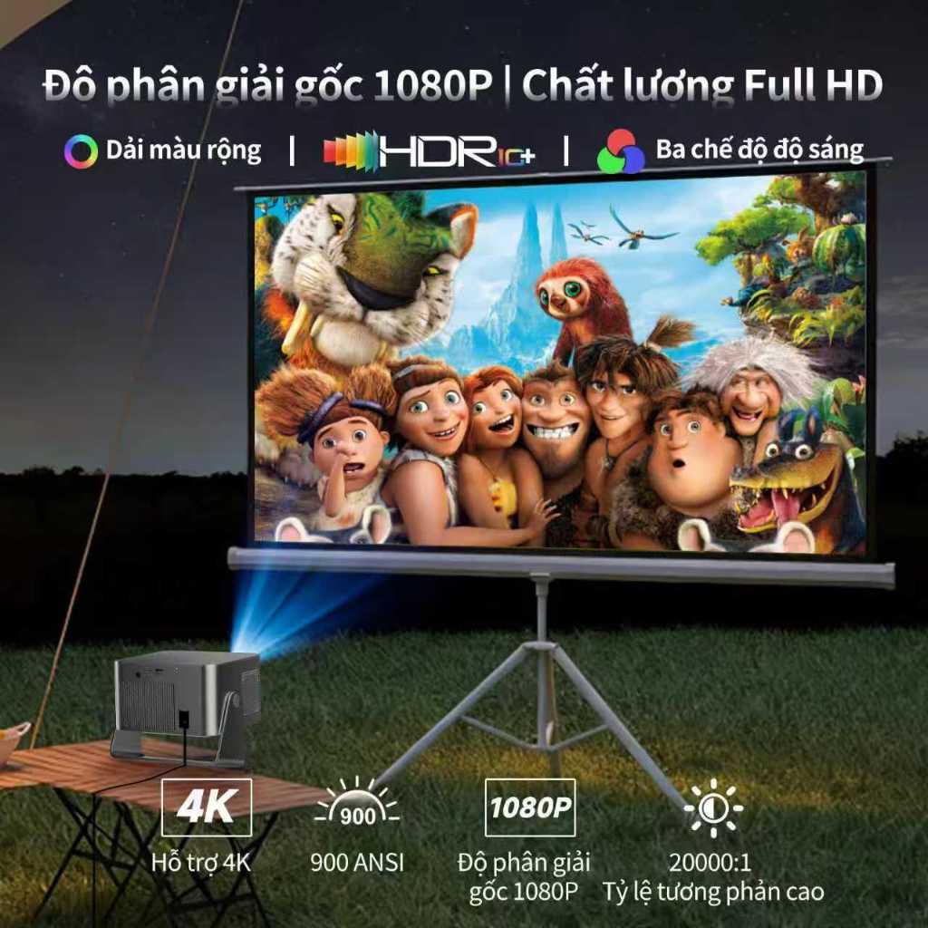 Magcubic Máy Chiếu Thông Minh HY350GT 4K 900 ANSI Google TV OS Chính Thức Netflix Độ Phân Giải Gốc 1080P Tự Động Lấy Nét | BigBuy360 - bigbuy360.vn