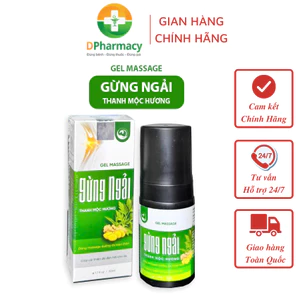 Con Lăn 6 bi Gel Massage Gừng Ngải Thanh Mộc Hương, tinh chất gừng, ngải, cạo gió, giảm bầm tím