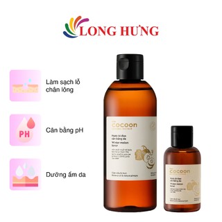 Nước bí đao cân bằng da Cocoon giúp giảm dầu và mụn (140ml/310ml)