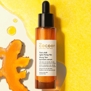 Tinh chất nghệ Hưng Yên Cocoon làm sáng da và mờ vết thâm (30ml)