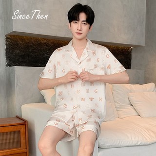 Bộ quần áo ngủ nam, bộ áo ngủ nam ngắn tay mặc nhà - Since Then
