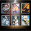 Tranh đèn led 3D đổi màu Witch Hat Atelier Tranh đèn led 3D ANIME trang trí bàn làm việc, đèn ngủ