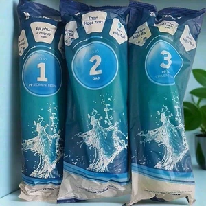 Bộ 3 Lõi Lọc 123 Sanaky- Hàng chính hãng - Sử dụng cho các máy lọc RO
