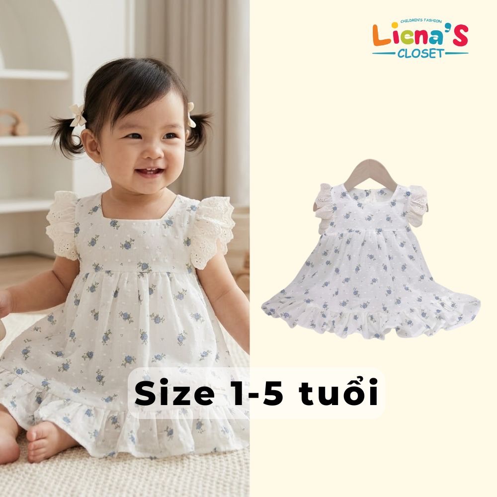 Váy Hè Cho Bé Gái 1-5 Tuổi
