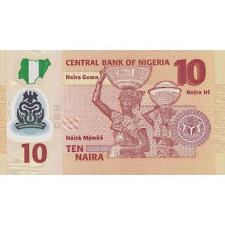 [SƯU TẦM QUỐC TẾ] 10 Naira Nigeria 2018 Sưu tầm Hiếm