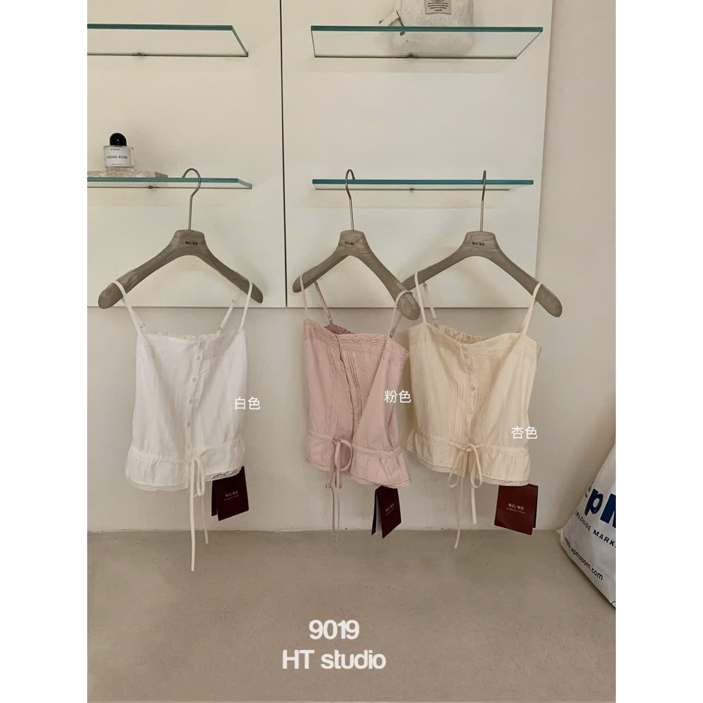 𝑺𝒔𝒖.𝑺𝒕𝒖𝒅𝒊𝒐// ÁO HAI DÂY MIX REN WGWE 9019