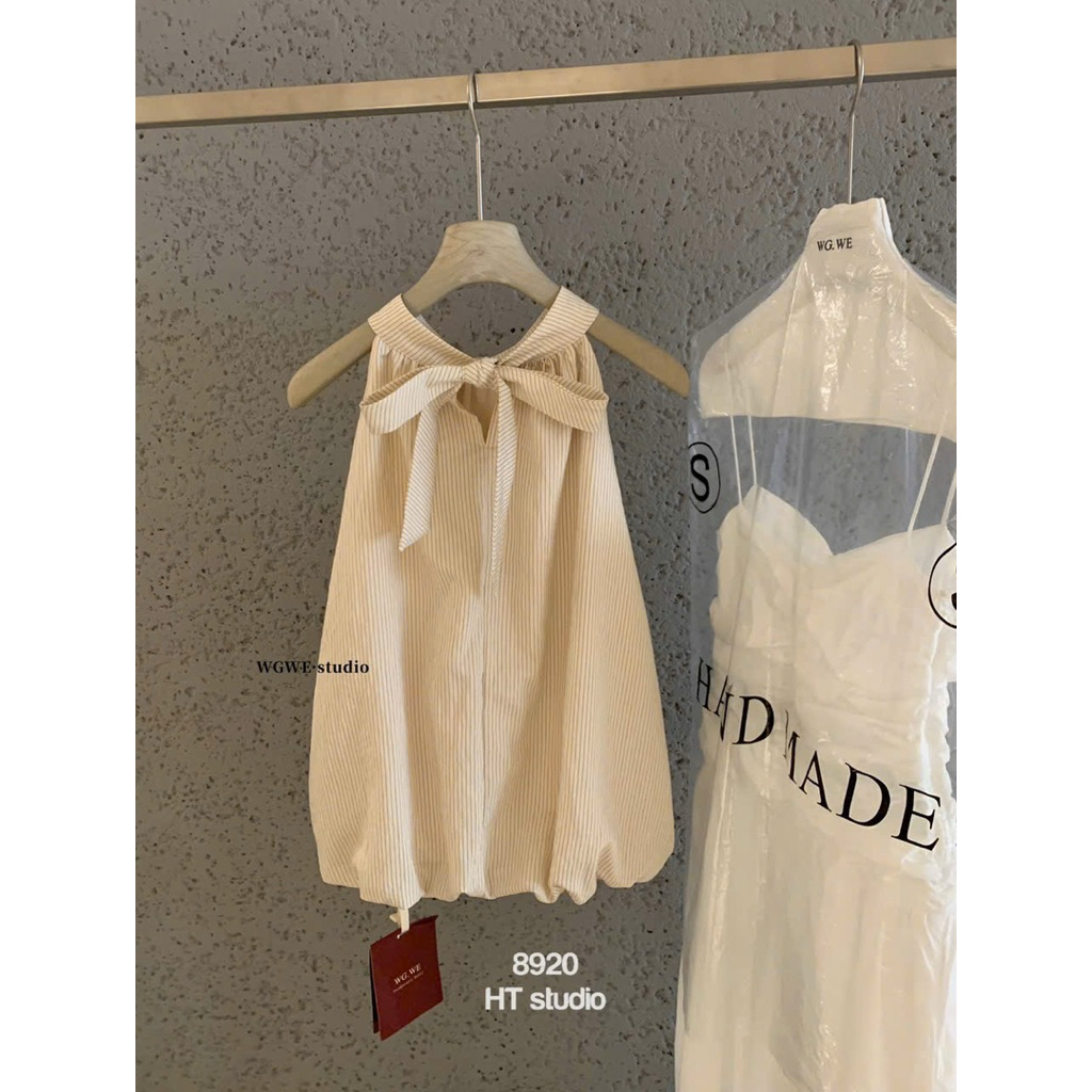 𝑺𝒔𝒖.𝑺𝒕𝒖𝒅𝒊𝒐// ÁO YẾM THĂT NƠ LƯNG WGWE 8920