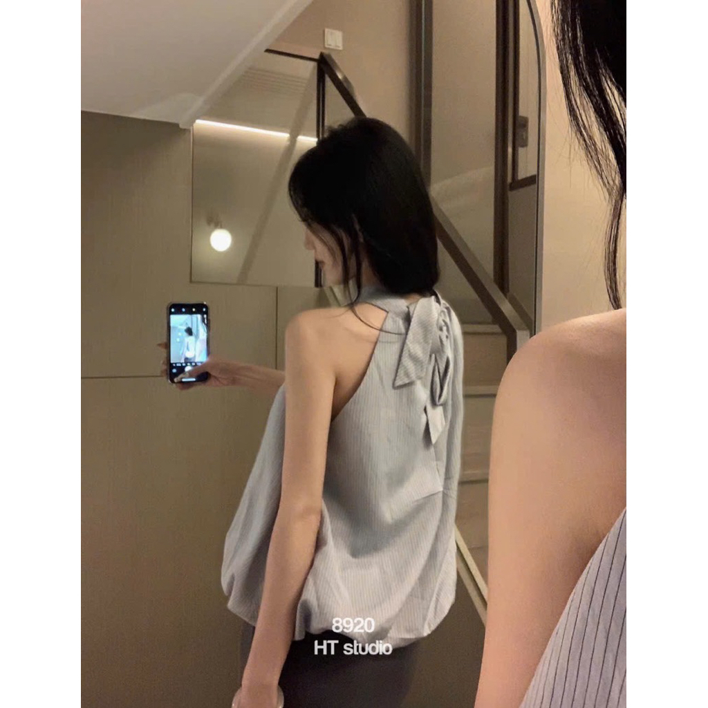 𝑺𝒔𝒖.𝑺𝒕𝒖𝒅𝒊𝒐// ÁO YẾM THĂT NƠ LƯNG WGWE 8920