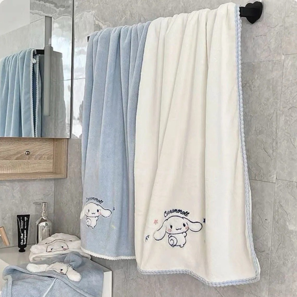 Khăn Tắm Cao Cấp (70x140cm) Siêu Thấm Hút, Mềm Mịn, Nhanh Khô Decor Nhà Tắm