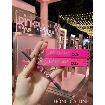 Chì Kẻ Viền Môi, bọng mắt PinkPunk Siêu Mảnh Tự Nhiên - Bút Kẻ Môi Pink Punk Mềm Mịn Định Hình Môi Trái Tim Pinkpunk