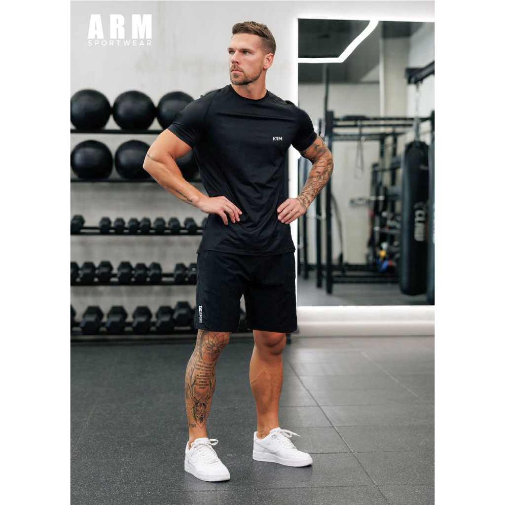 Quần Short Nam ARM 7 Inch ProMax Chất Thun siêu nhẹ, quần thể thao nam chạy bộ, vận động thoải mái