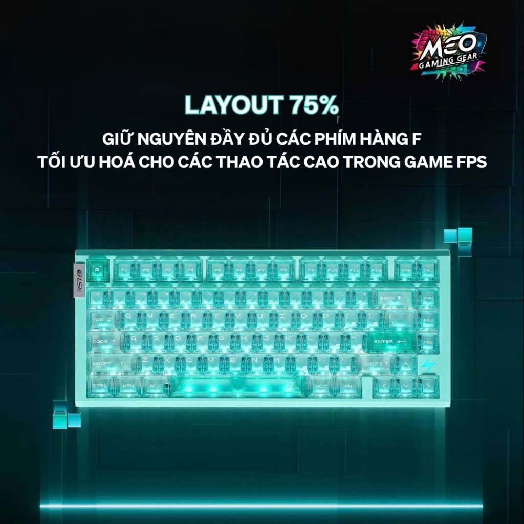 [NEW SEAL] Bàn phím Gaming ATK RS7 / RS6 Air – 8K Polling Rate - RT 0,001mm - Esports Hall Effect Keyboard | BigBuy360 - bigbuy360.vn