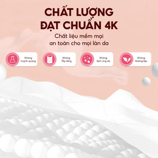 [Combo 8 Bịch] Khăn Giấy Rút Treo Tường TopGia Đa Sắc 1280 tờ 4 lớp, làm từ bột gỗ nguyên chất