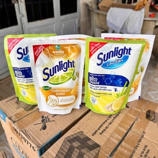 Comb 5 bịch Nước lau sàn, Nước rửa chén Sunlight 200g (Hàng khuyến mãi)