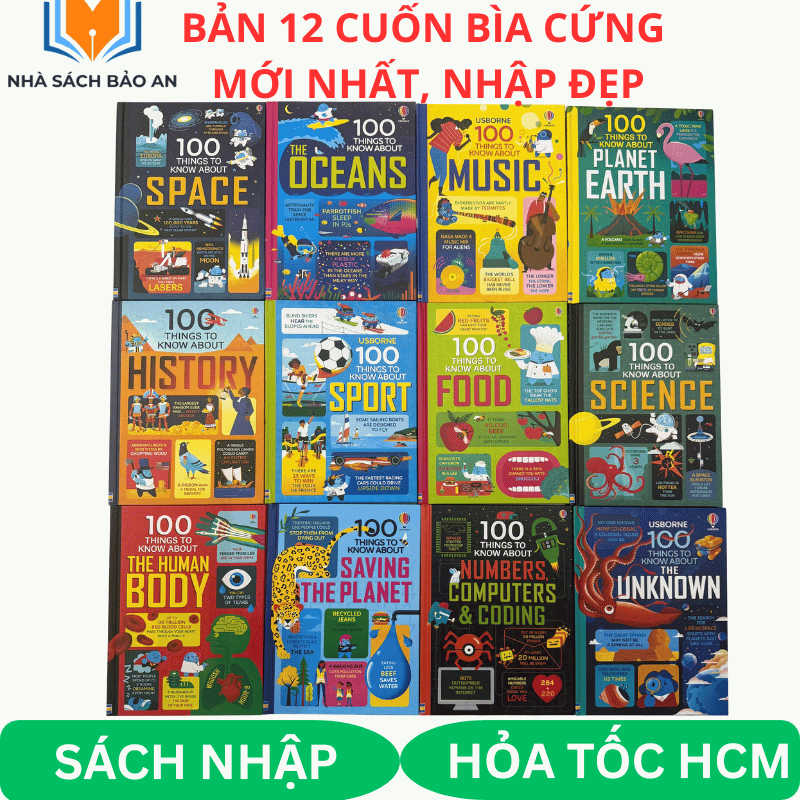 100 Things to Know About Series 12冊セット Shop mới) Sách - 100 things to know about nhập màu 12 cuốn bìa