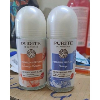 Lăn Khử Mùi Dưỡng Sáng Hương Nước Hoa Cao Cấp Purité Hương Hoa Anh Đào/ Hoa Mẫu Đơn 40ML