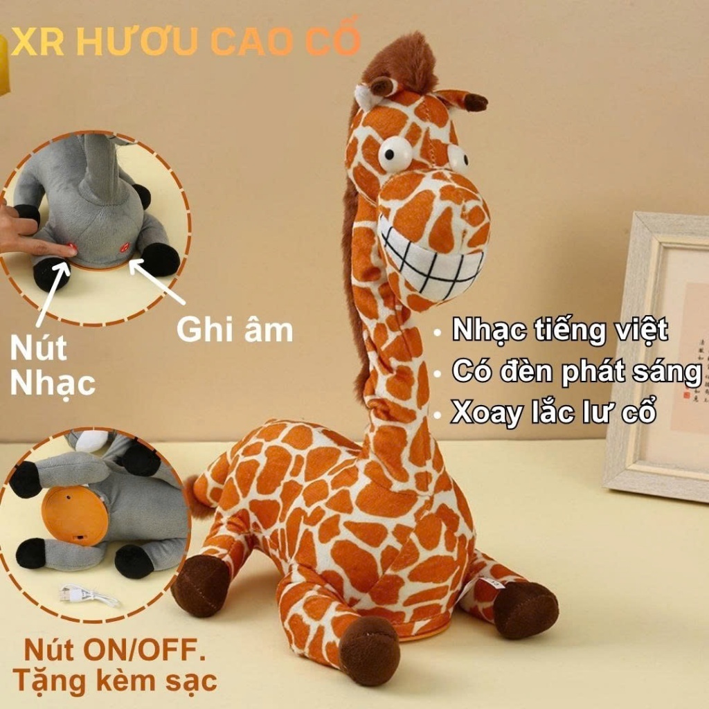 Đồ Chơi Xương Rồng Nhảy Múa Cây Xương Rồng Nhại Giọng Nhại Tiếng Biết Hát Nhái Giọng Cho Bé-PUPU HOUSE