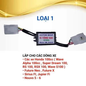 IC TĂNG SẠC loại có sẵn rắc cắm như zin