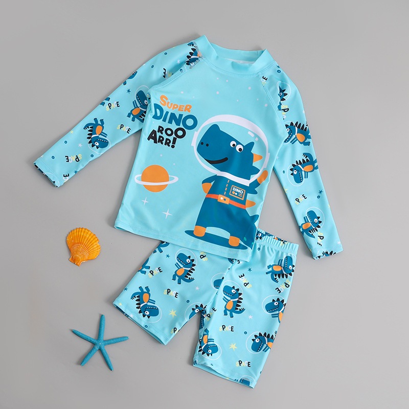 Đồ bơi cho bé trai, bộ bơi cho bé trai hàng Quảng Châu cao cấp  DinoSurf Nuggap