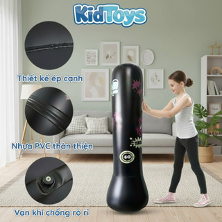 Bộ đồ chơi đấm bốc Boxing KidToys có bơm tặng kèm - giải trí tiện lợi cho bé