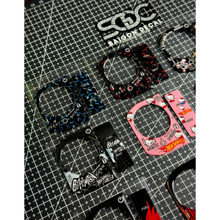 |1 Bộ| Sticker Nhựa Nổi Phản Quang Dán Ổ Khoá SMARTKEY HO.ND🅰️ - Có 16 Mẫu
