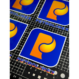 |1 Cái| Tem Sticker DTF Logo Petrolimex - Nguyên Bản & Chữ Lửa, Dán Trang Trí Được Nhiều Vị Trí Tuỳ Chỉnh - Có 2 Mẫu