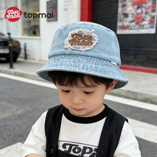 Mũ Bucket Jean Cho Bé Alulu Phong Cách Hip Hop - Nón Tai Bèo Denim Thêu Chữ Nổi Cao Cấp Cho Bé Trai Bé Gái Từ 2-7 Tuổi