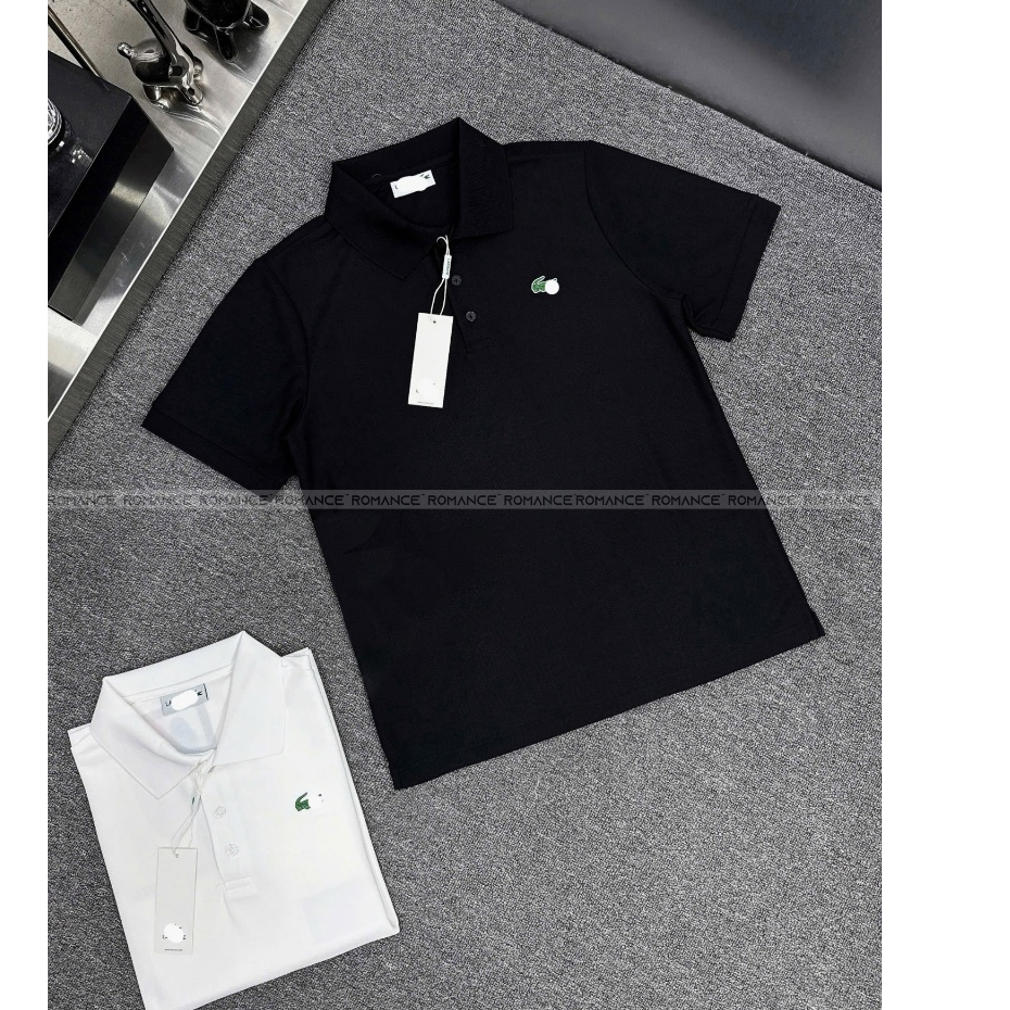 [Hàng Đẹp] Áo Polo Cá Sấu Thêu Logo Basic Chất Vải Cotton 100% Co Giãn Nam Nữ New ROMANCE STUDIO Full Tag Hãng