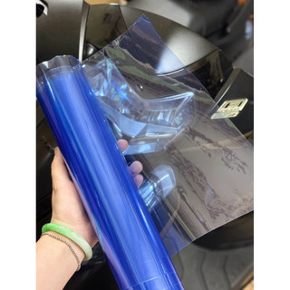 |Cắt Theo KT Choá Đèn| Decal Film Dán Choá Đèn Màu Xanh Thailand Hàng Nhập Thailand