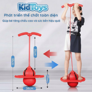 Bóng nhảy tăng chiều cao KidToys cho bé – bóng vận động phát triển thể chất mã CCB-01
