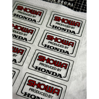 |1 Cái/Cặp| Tem Sticker UV Ép Nhiệt & DTF Sh•wa Honda Dán Phuộc Bình Dầu- Có 2 Mẫu
