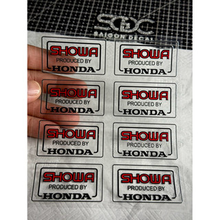 |1 Cái/Cặp| Tem Sticker UV Ép Nhiệt & DTF Sh•wa Honda Dán Phuộc Bình Dầu- Có 2 Mẫu