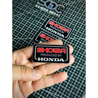 |1 Cái/Cặp| Tem Sticker UV Ép Nhiệt & DTF Sh•wa Honda Dán Phuộc Bình Dầu- Có 2 Mẫu