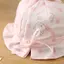 Mũ sơ sinh che nắng xinh xắn họa tiết hoạt hình dễ thương cho bé 0-6 tháng, mũ có dây rút điều chỉnh cho bé (MUG50)
