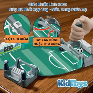 Bàn đá bóng mini KidToys – đồ chơi rèn luyện phản xạ nhanh nhẹn cho bé